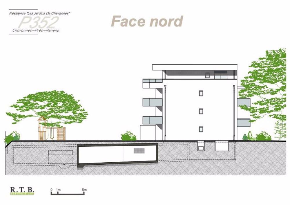 Appartement 2,5 pces au rez avec jardin à Chavannes, lot 5 - Bild 10