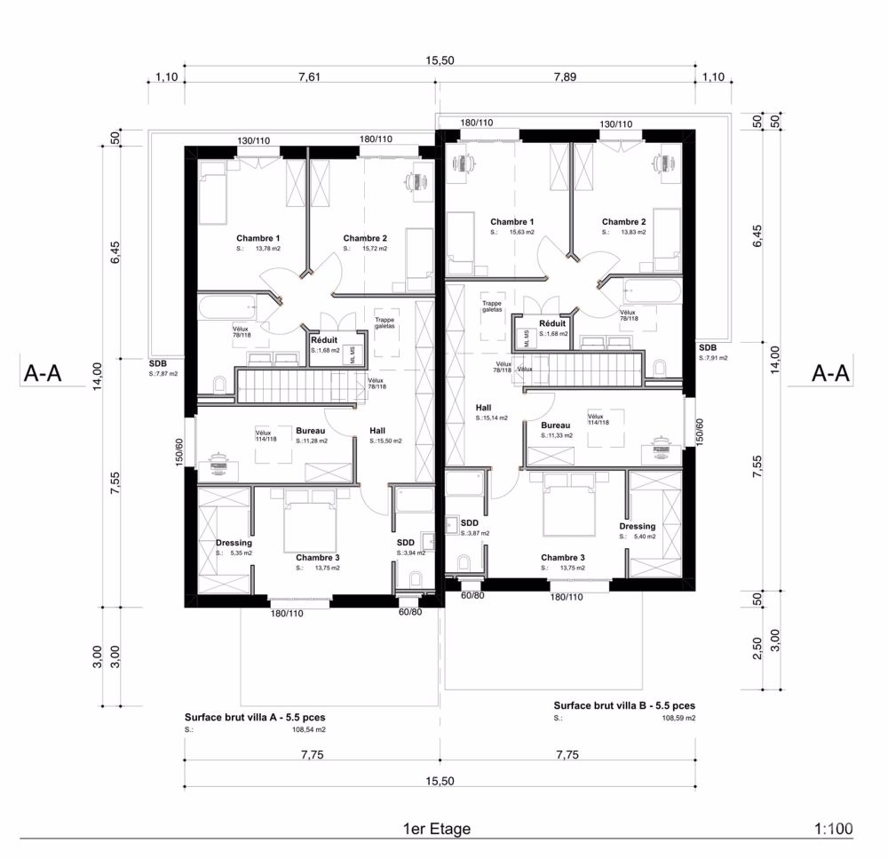 Collombey, neues Projekt einer 5.5-Zimmer-Villa - Bild 8