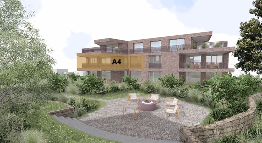 Projektvorankündigung - exklusive Geschosswohnung mit unverbaubarer Aussicht. Neue Preise - A4 - Bild 2