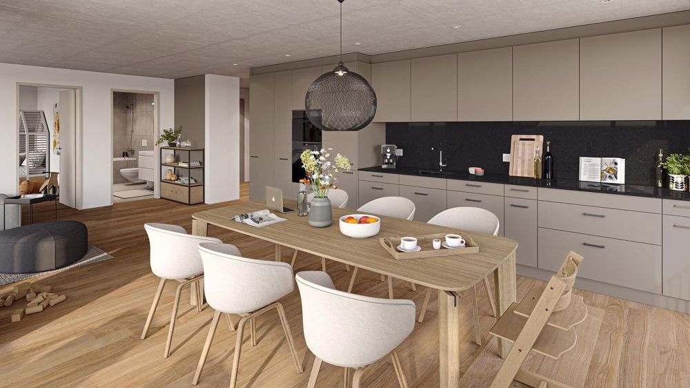 «Alte Mühle» - 83 m² grosse Attikaterrassen mit Platz zum Entfalten! - Bild 4
