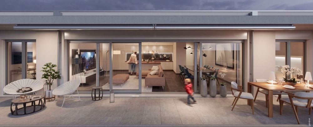 En ville, Splendide attique de 3,5 pièces avec grande terrasse - Bild 2