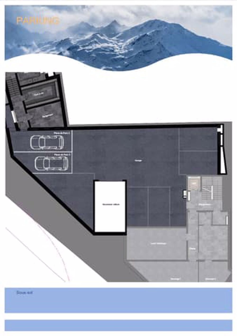 CHAPERON ROUGE - Plan Parking