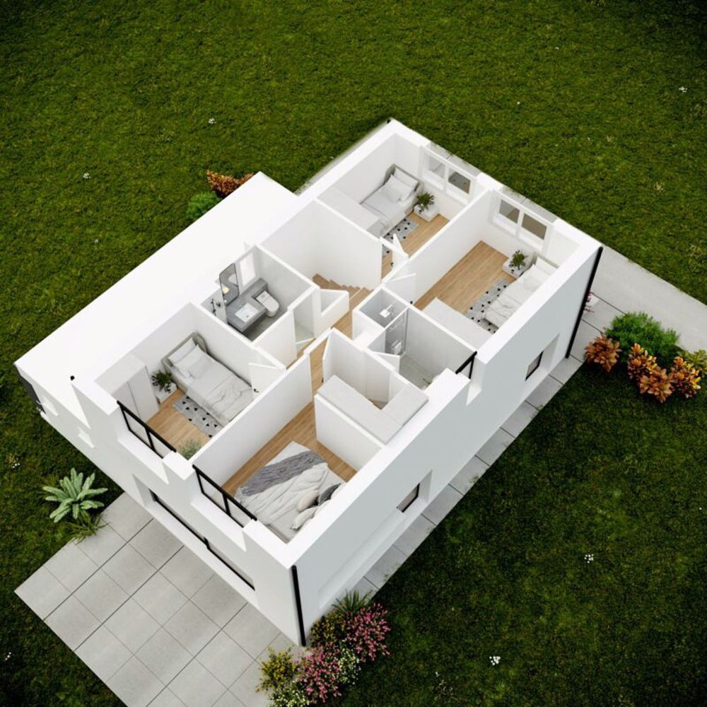 Doppelhaushälfte mit Garagen, 6,5 Zimmer mit Garten. - Bild 8