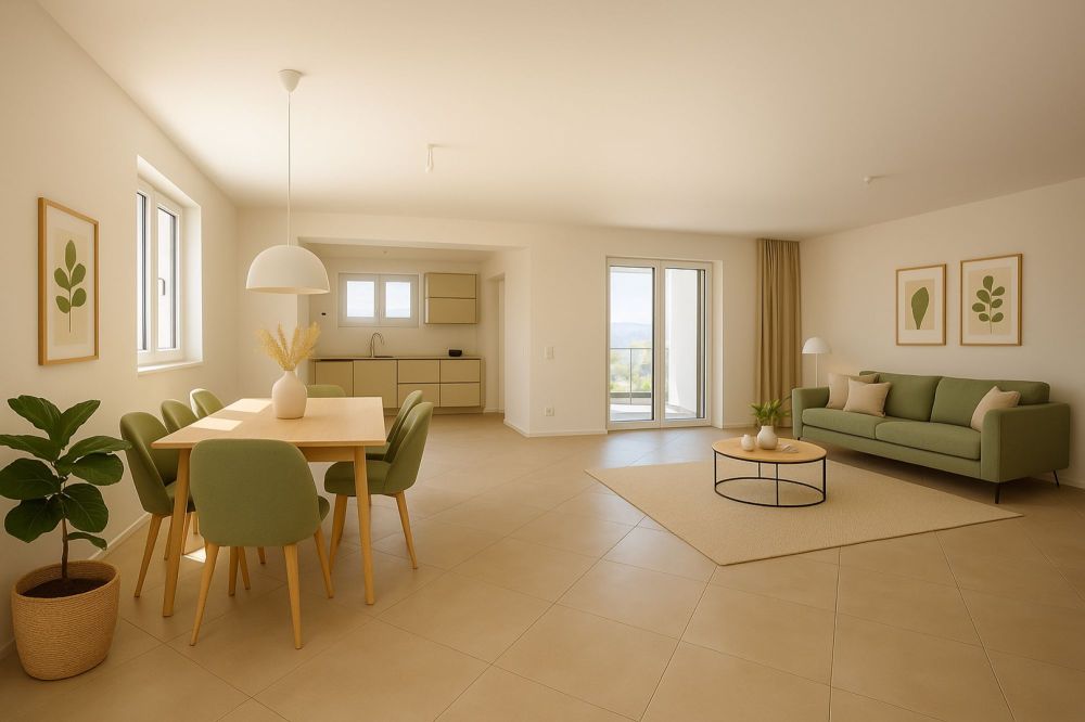 Neue und helle 5,5 Zimmer-Wohnung mit Garten - Bild 2