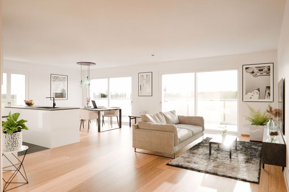Moderne 3.5-Zimmer-Wohnung mit Balkon und grossem Sitzplatz in Beringen - Bild 4