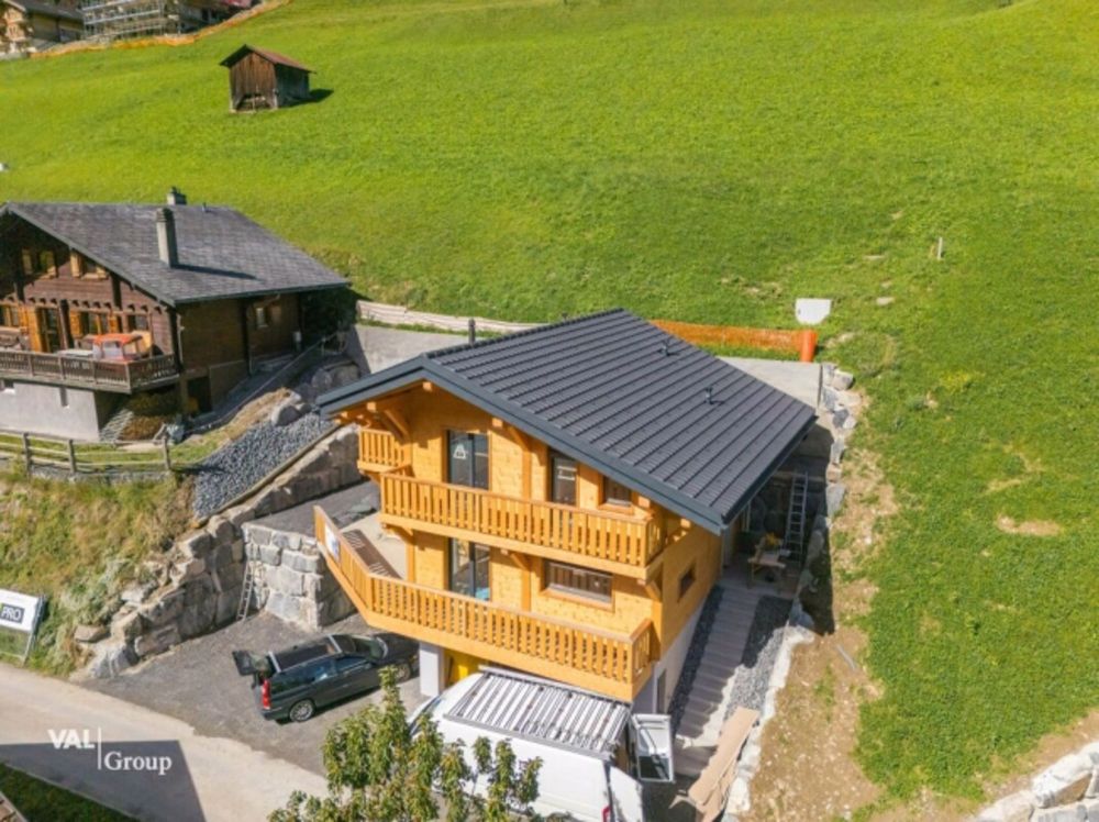 Chalet neuf d'exception matériaux nobles, bien-être total, vue magistrale - Bild 1