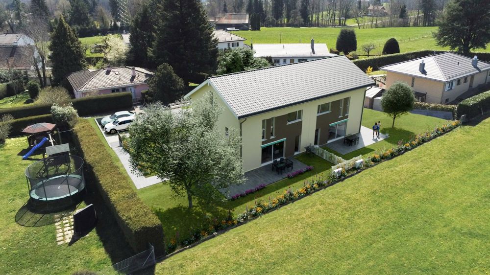 Neubau MINERGIE von 2 Villen in Savigny - Bild 2