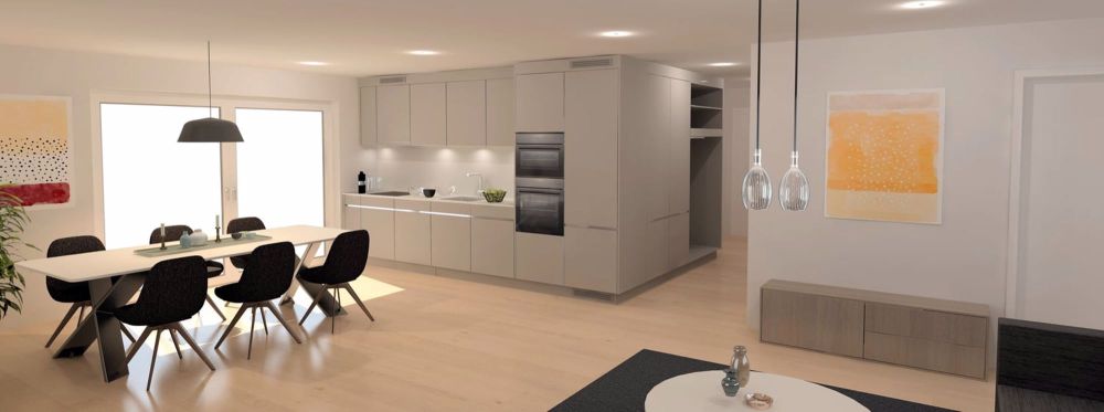 Exklusive 4.5 oder 5.5 Zimmer Attikawohnung mit Traumaussicht in Bubikon - Image 2