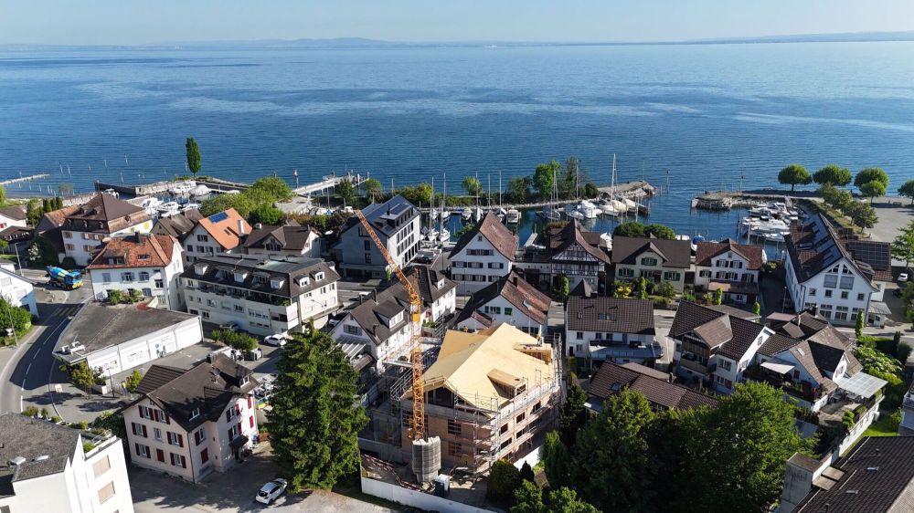 LETZTE Wohnung: Neubau Centro Horn - 4.5 Dachattikawohung mit grosszügiger Terrasse - jetzt Baubesichtigung möglich - Bild 1