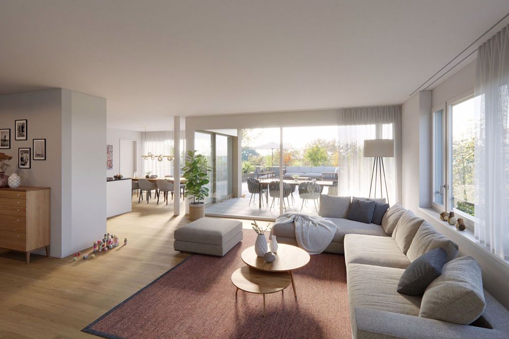 Moderne Neubauwohnung an zentraler Lage in Fislisbach - Bild 1