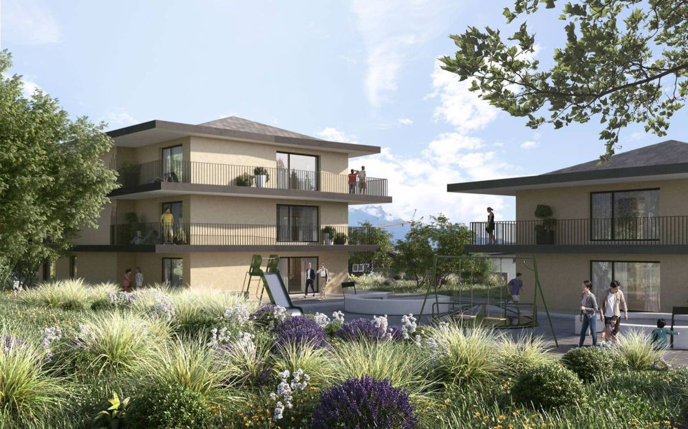 Appartement contemporain de 3.5 pièces - grand balcon - Bild 4
