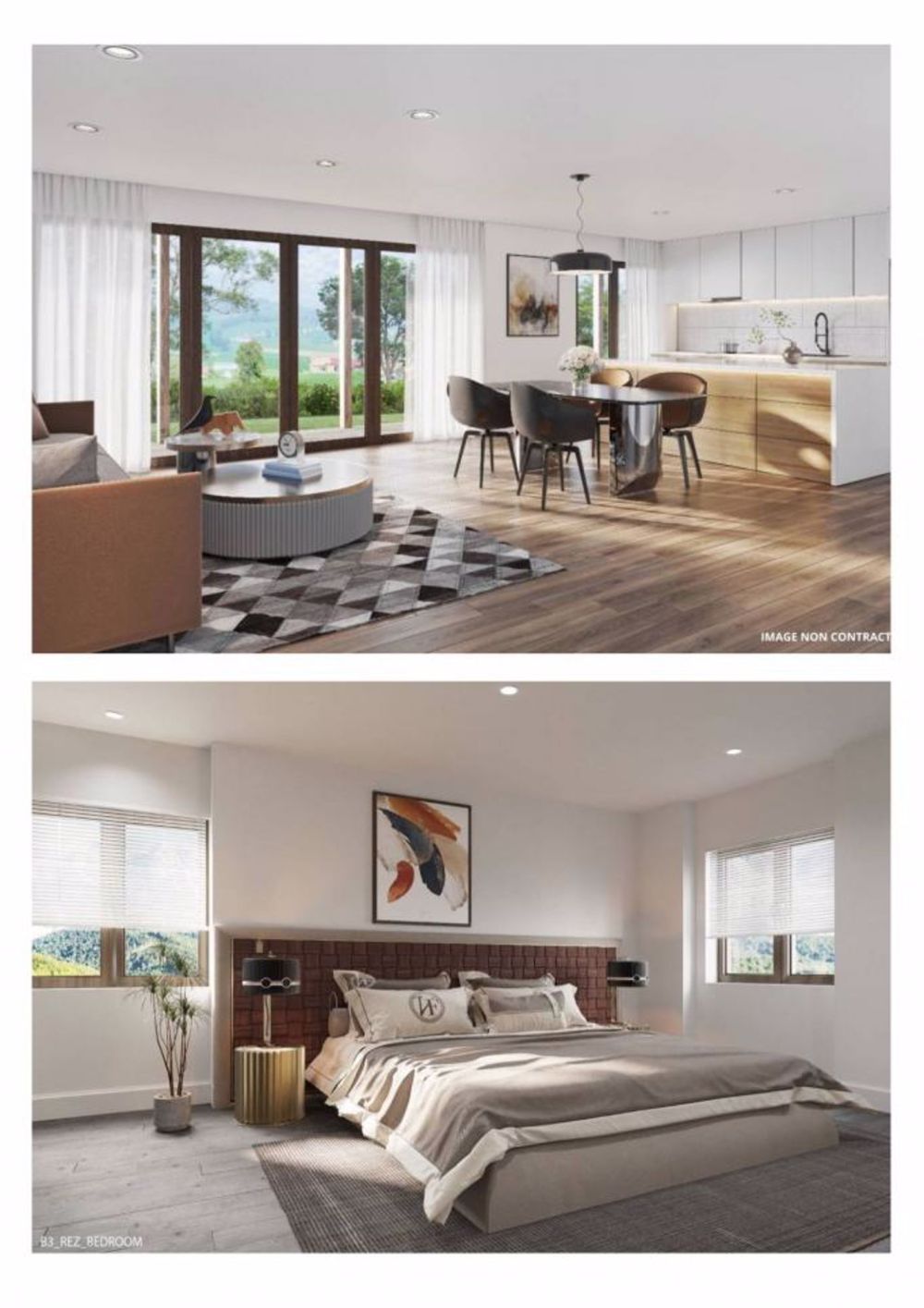 APPARTEMENT DE 3.5 PIECES AVEC JARDIN PRIVE PLEIN OUEST - BAT2 LOT4 - - Bild 3