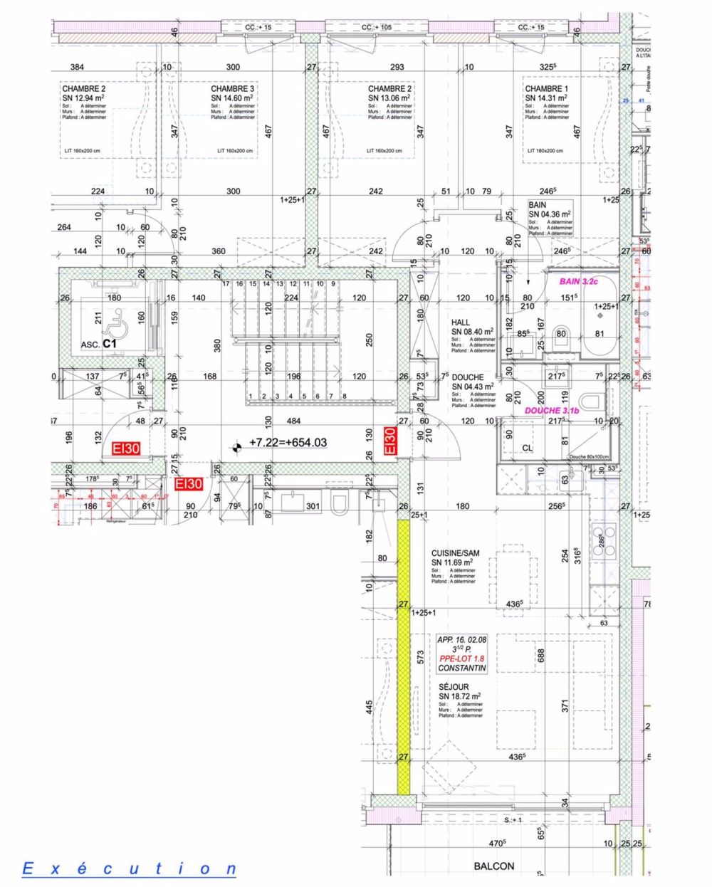 Wohnung mit 3,5 Zimmern - Bild 9