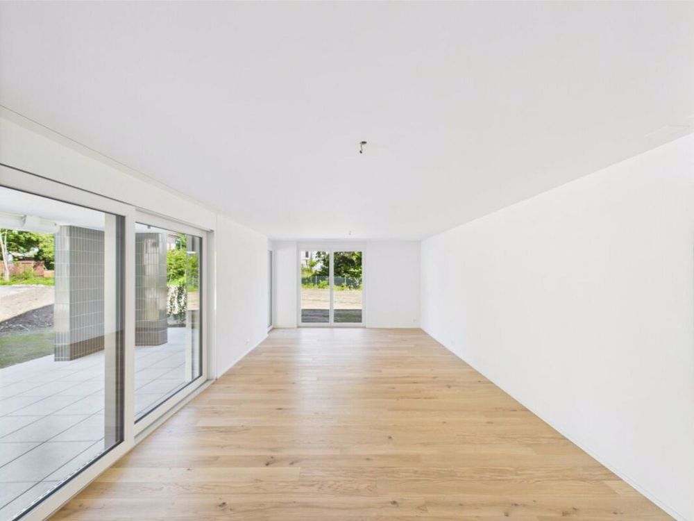 Neue 4.5-Zimmer Erdgeschoss Wohnung (C2) - Wohnzimmer