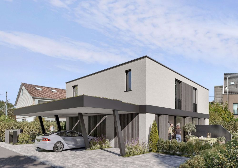Minergie P - Doppeleinfamilienhaus in Muttenz mit 150m2 Wohnfläche - Bild 1