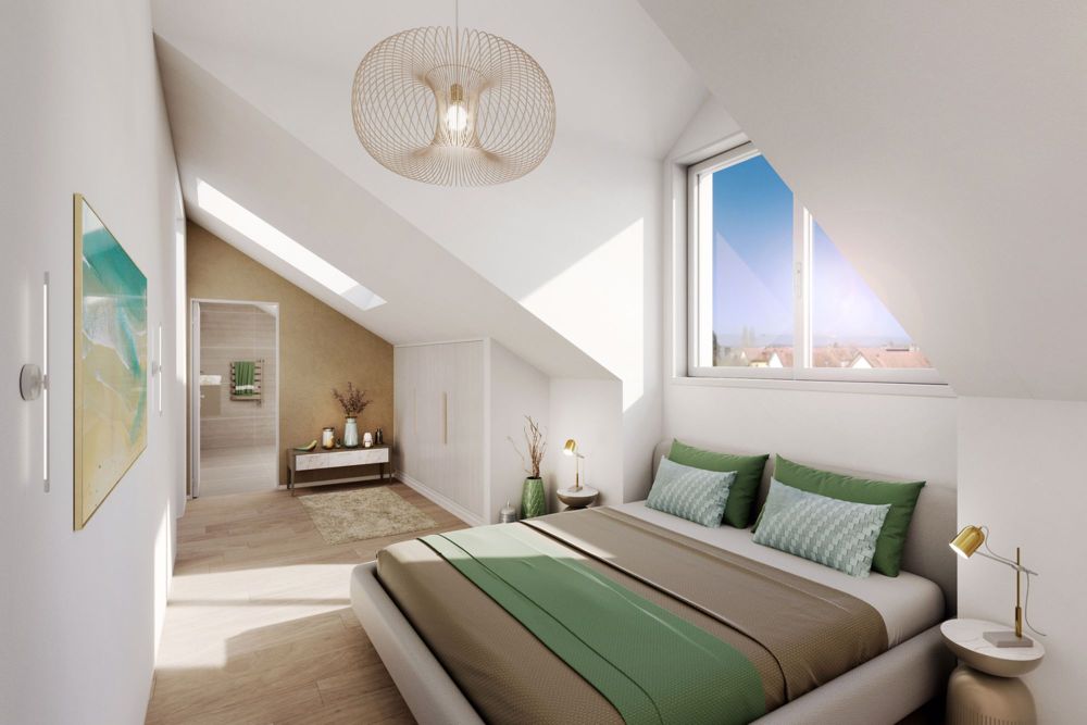 Zu verkaufen auf Plänen 2,5-Zimmer-Wohnung (61 m2 PPE) im 1. Stock - Bild 9