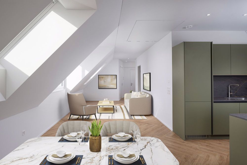 Neubauwohnung mit grosszügiger, privater Panorama-Dachterrasse - Bild 3
