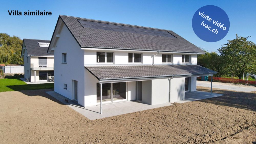 Neue 5-Zimmer-Familienvilla mit Pool in Champtauroz / VD - Bild 1