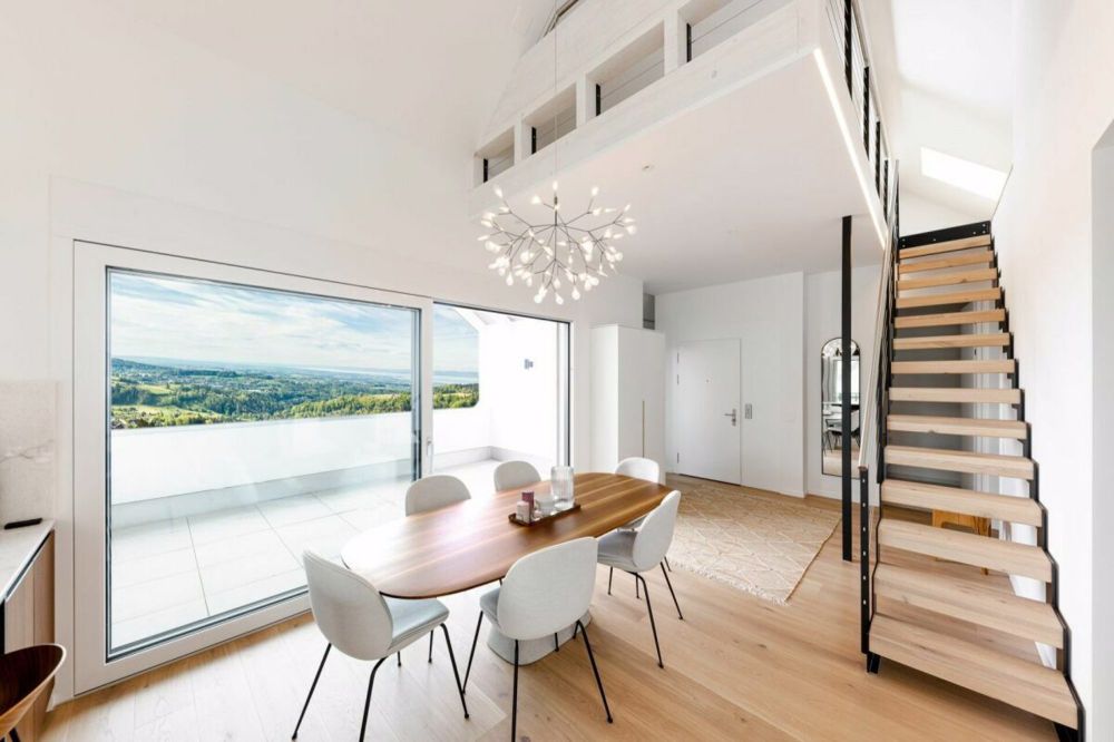 SPEICHERSCHWENDI: Luxuriöse Attikawohnung mit unverbaubarem Bodensee-Panorama nähe St. Gallen | dreamo.ch - Bild 1