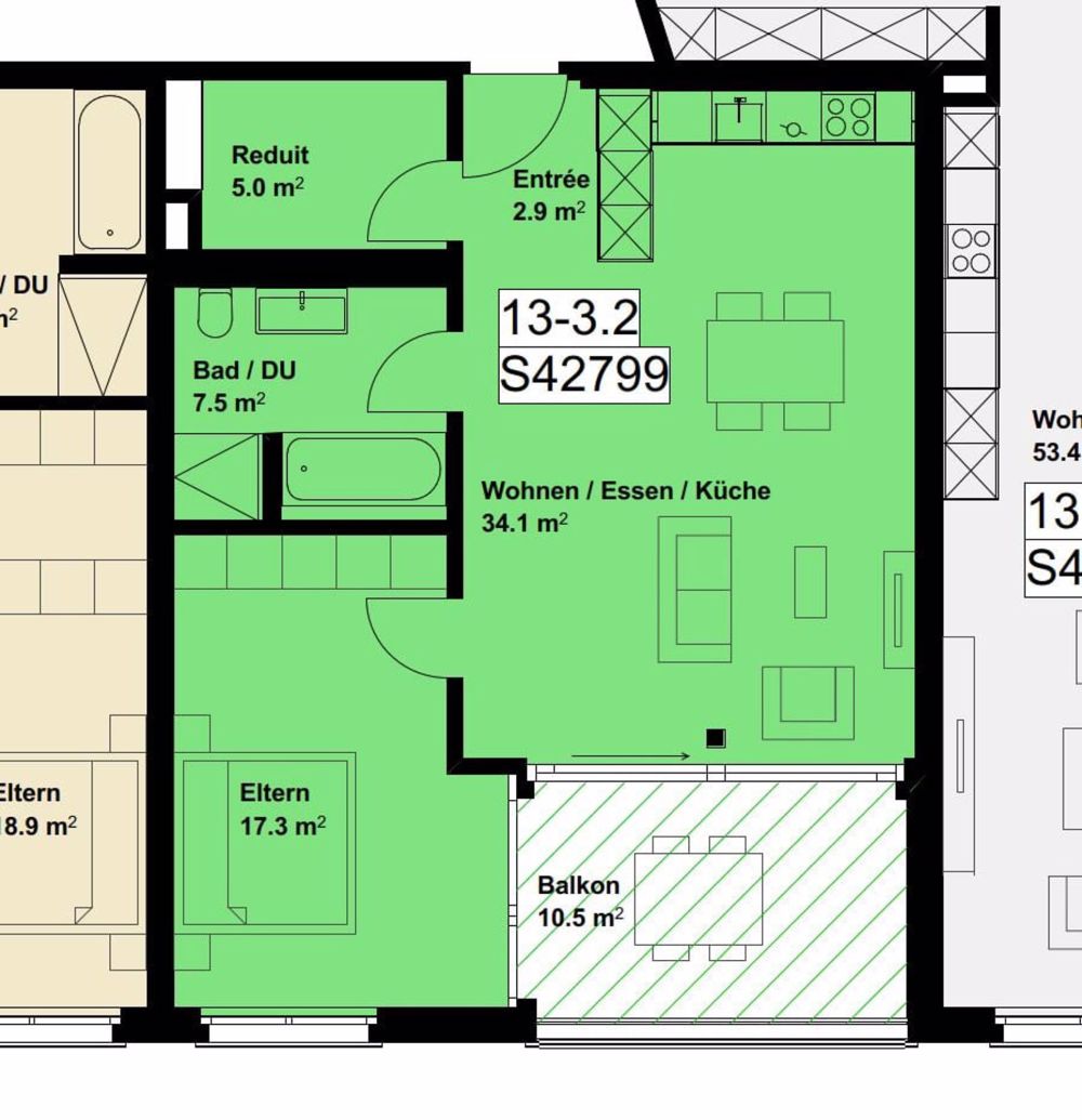 NEUBAU – hochwertig – individuell – zentrumsnah - Grundriss