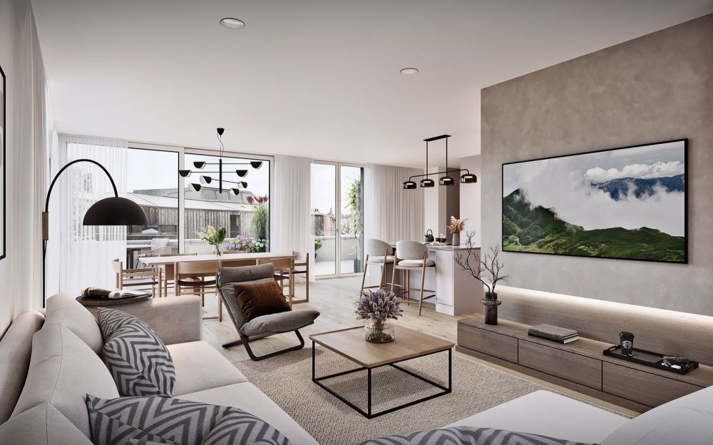 Neubau: Moderne 4.5-Zimmer-Attikawohnung mit grosser Terrasse - Bild 4