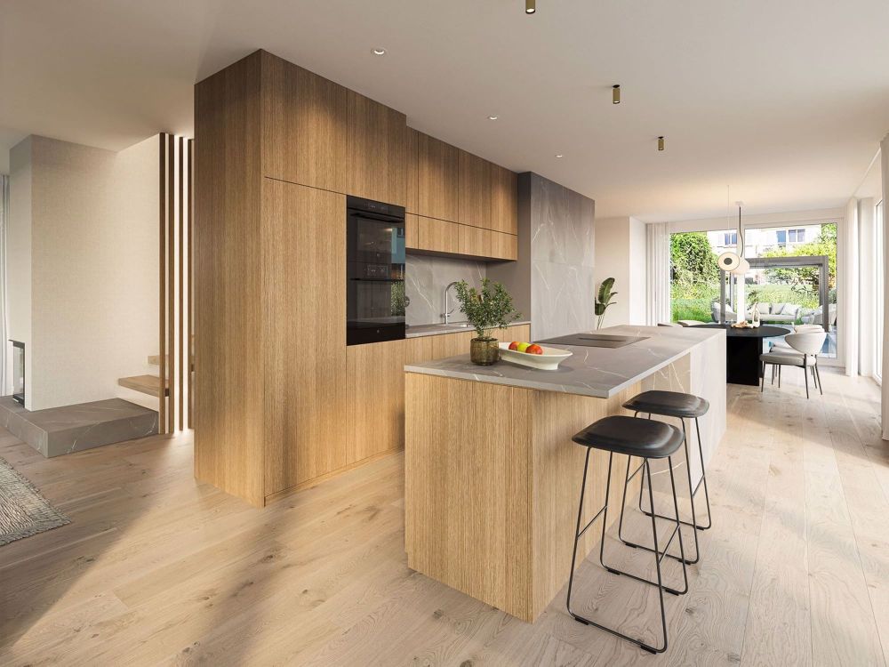 Modernes 5.5-Zimmer-Einfamilienhaus mit Pool in Hünibach - Bild 1