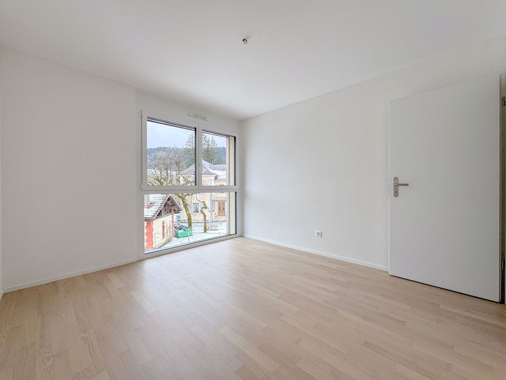 Appt PPE neuf de 3.5 pces, terrasse et jardin Campagne Pernod, lot B3 - Chambre no 2 du lot A8 (3.5 pces) - bâtiment A