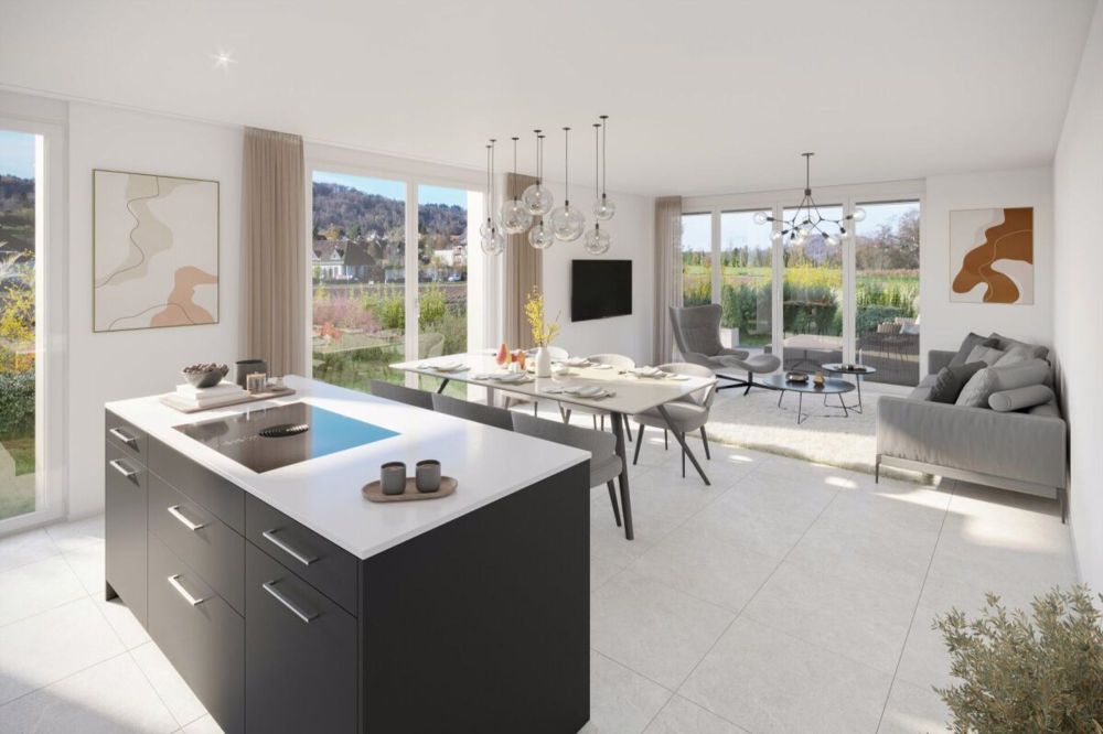 Charmante 2.5-Zimmer-Wohnung mit Terrassenplatz - kompakt & zentral - Bild 5