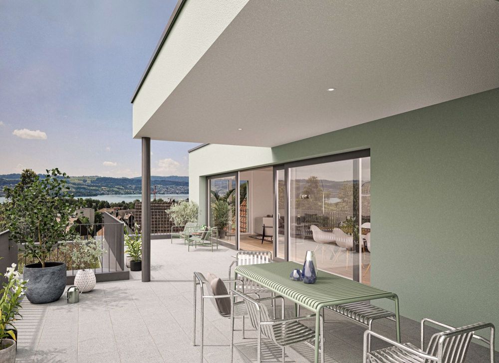 Neubauprojekt Vinea: exklusive Attikawohnung mit Aussicht - Bild 1