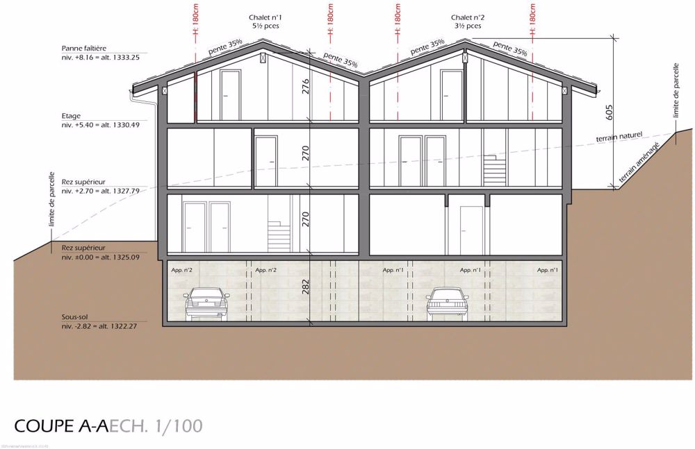 CHALET MITOYEN 3.5 PIÈCES - PROMOTION « LA DÉLLÈGE » - Bild 8