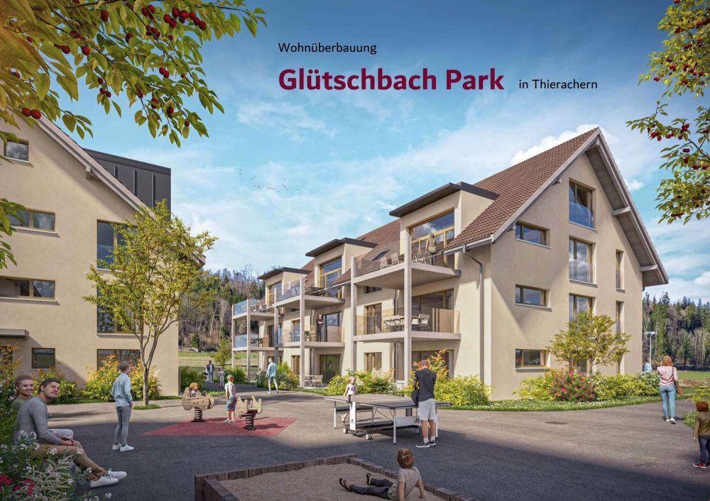 Schöne Neubau 3.5 Zi. Wohnung im Erdgeschoss - Bild 1
