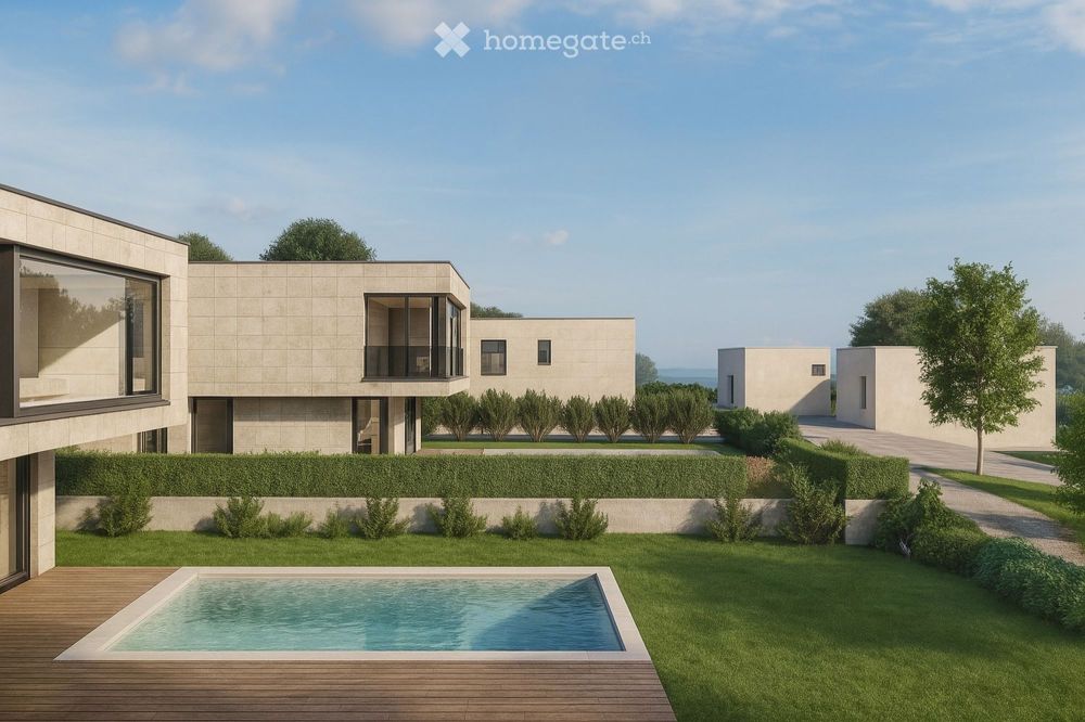 Projektankündigung: Luxuriöse Neubau-Villa mit eigener Seeparzelle in Kastanienbaum - Bild 3