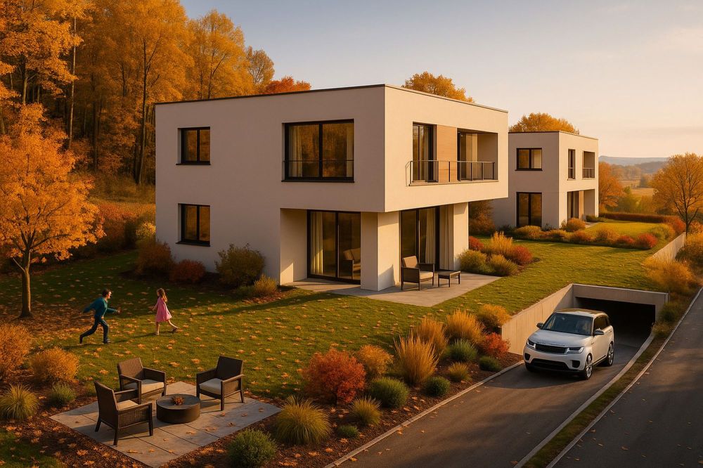 Zwei moderne Einfamilienhäuser bei Zürich – Bewilligtes Projekt mit Traumlage & bewilligtem Projekt - Bild 1