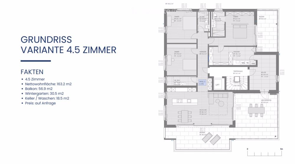 Exklusive 5½-Zimmer-Wohnung mit Seenähe in Ennetbürgen - Bild 4