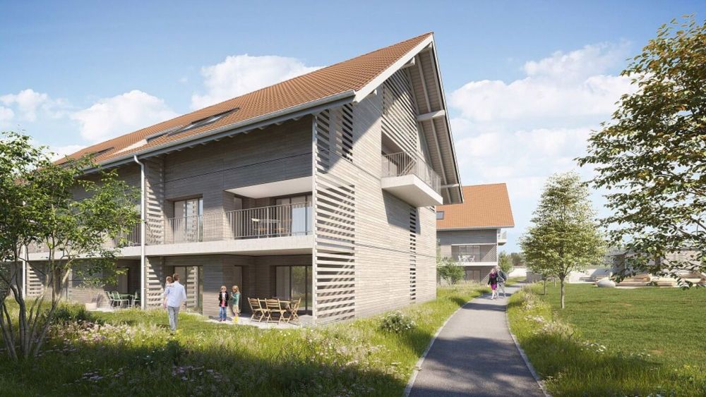 Traumhafte 4.5- Zi- Dachwohnung mit Galerie in der neuen Überbauung "Hübsche Mätteli" an ruhiger und zentraler Lage - Bild 3