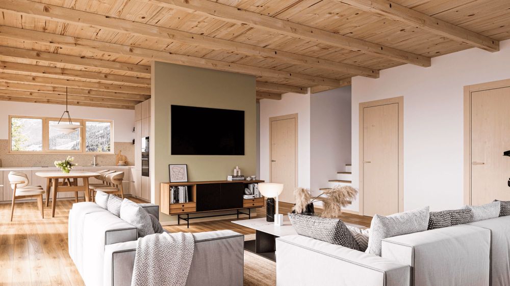 Neubau Duplex-Wohnung in Zermatt - Bild 7