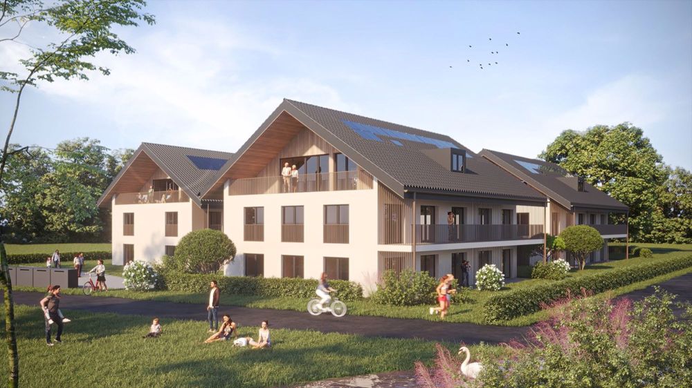 la Bergerie - Lot 6 - Appartement de 3.5 pièces avec balcon - Extérieur