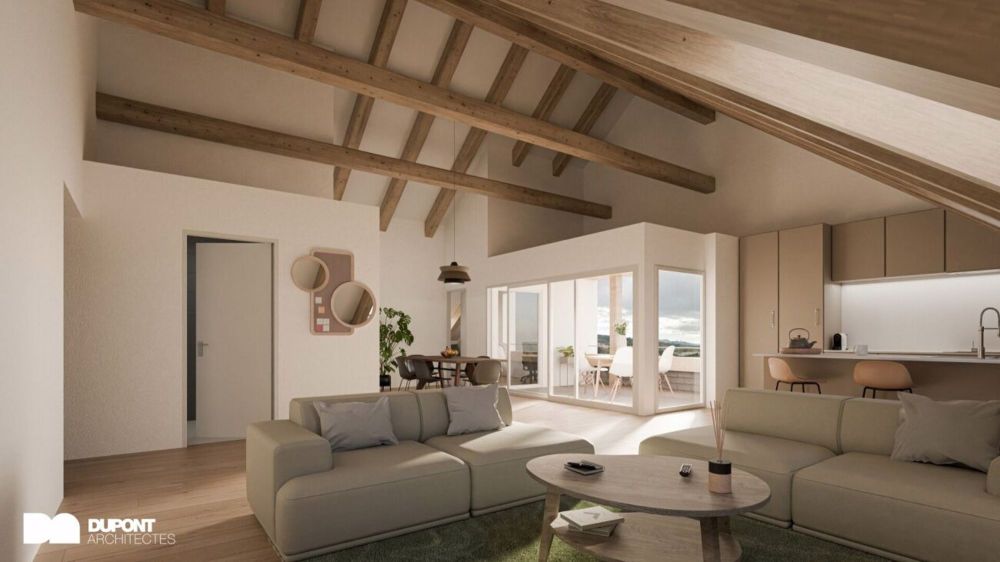Wohnung 5.5 Zimmer in Ecublens - Bild 3