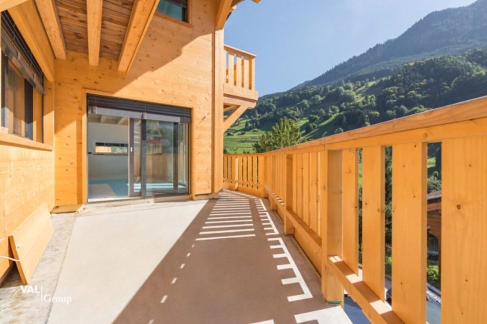 Chalet neuf d'exception matériaux nobles, bien-être total, vue magistrale - Bild 12