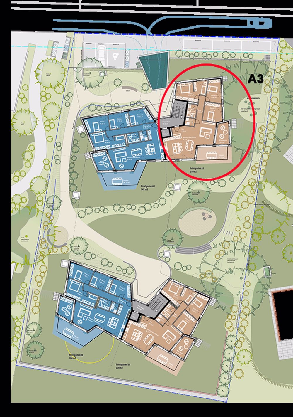 Projektvorankündigung - exklusive Geschosswohnung mit unverbaubarer Aussicht. Neue Preise - A3 - Bild 5