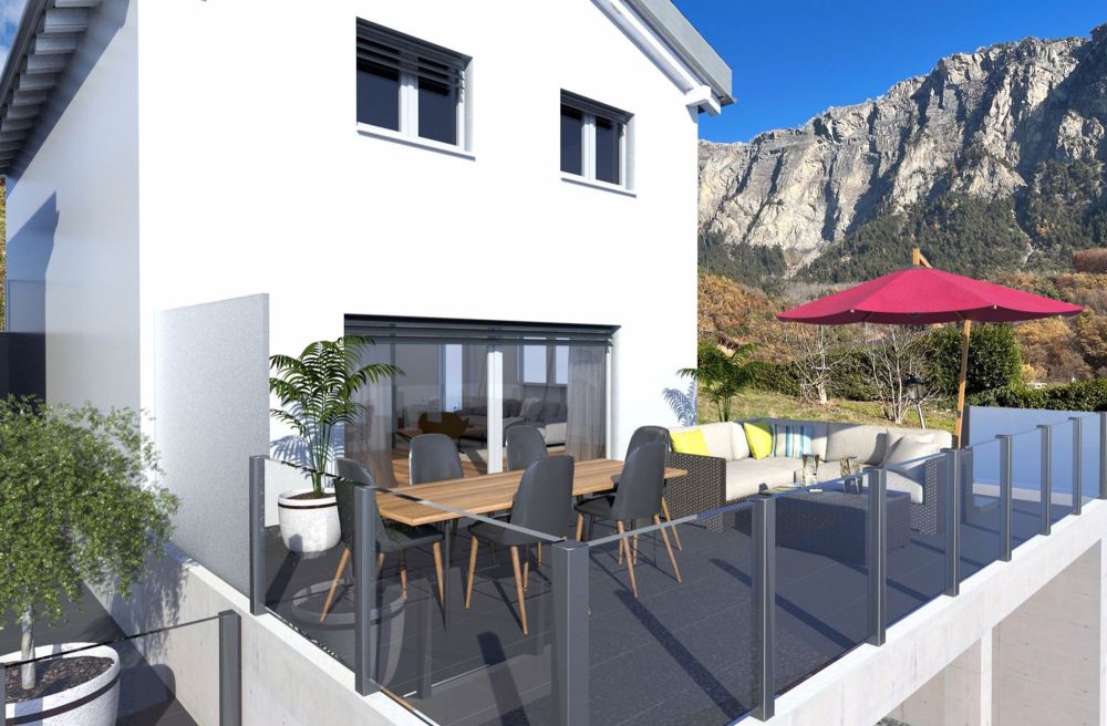 Nouvelle villa en construction au Grugnay - Bild 4