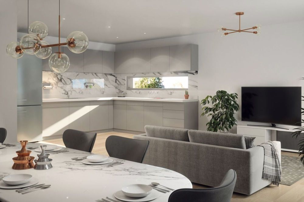 Moderne Einzelvilla in Fully: eine außergewöhnliche Wohnlage - Grundstück A - Bild 3