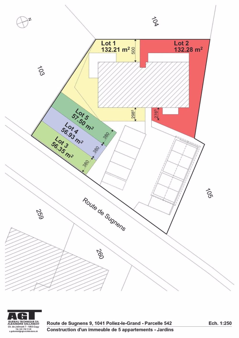 Poliez-le-Grand in 5 Minuten von Echallens, 5 Apartments in PPE - Bild 6