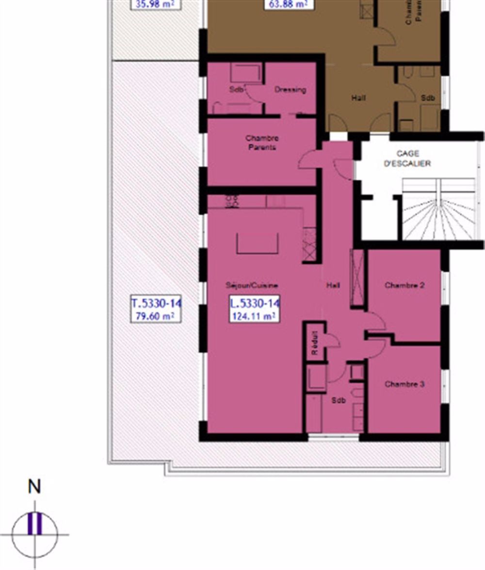 4.5 Room apartment - Bild 1