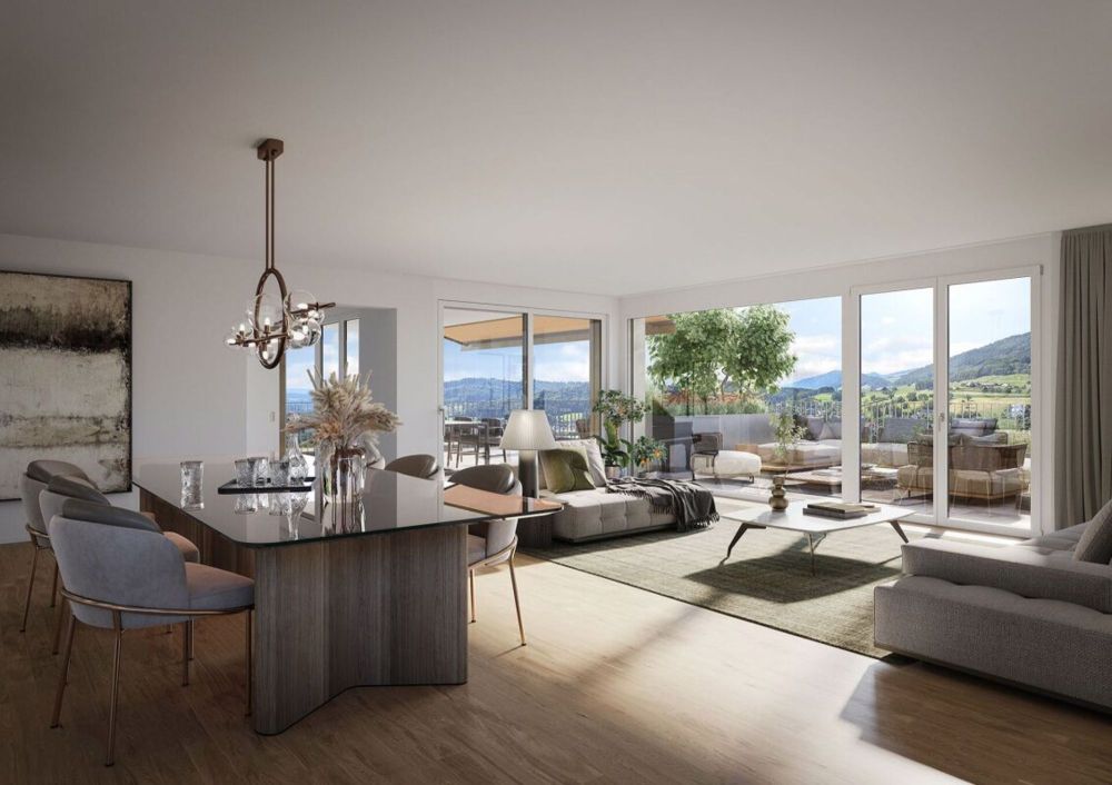 Terrassenhaus mit Weitsicht über Erlinsbach - Bild 1