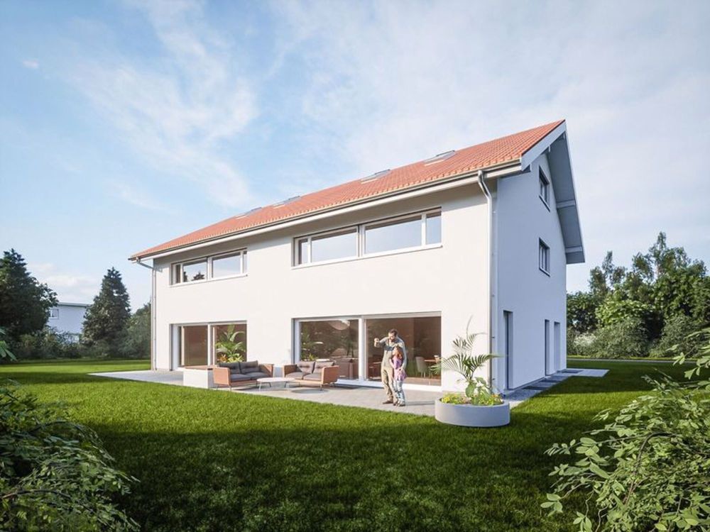 Neubauprojekt: Exklusives Doppel-Einfamilienhaus Flexibel, Modern & - Oftrigen Bild DEFH
