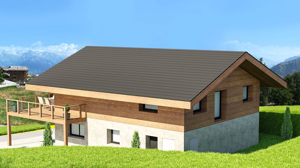 Bau eines neuen 6.5-Zimmer-Chalets als Hauptwohnsitz 240 m2 | dreamo.ch - Bild 3