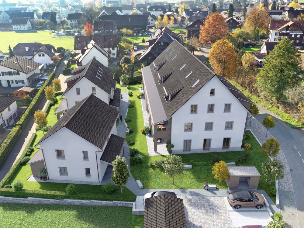 Einfamilienhaus, Doppeleinfamilienhaus und Mehrfamilienhaus in Boswil - Bild 1