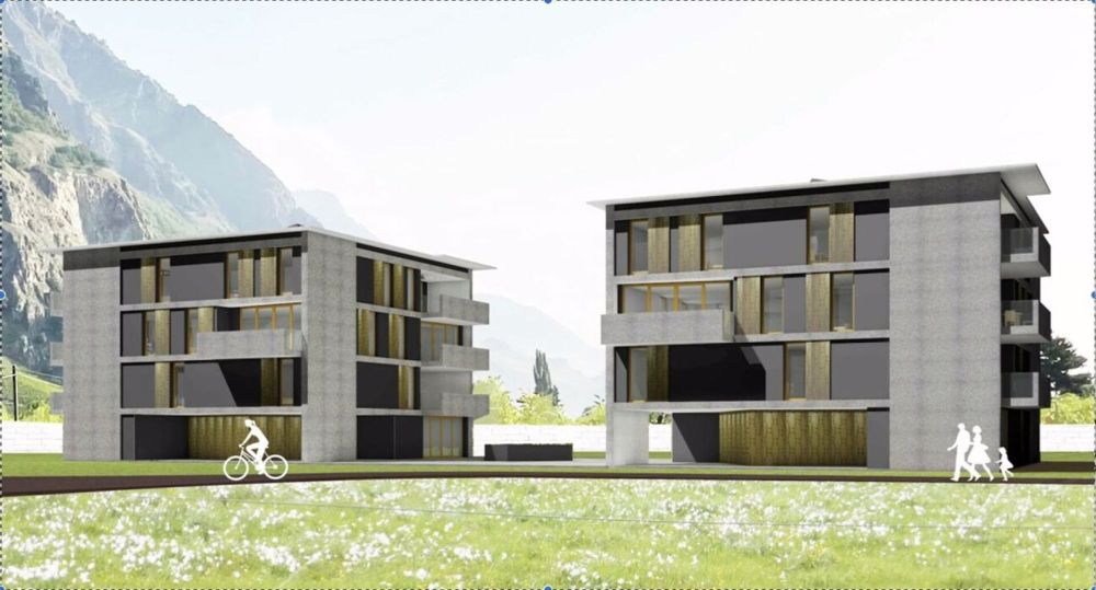 Saxon - Superbe 3.5 Zimmer mit privatem Garten von 250 m2 - Bild 1