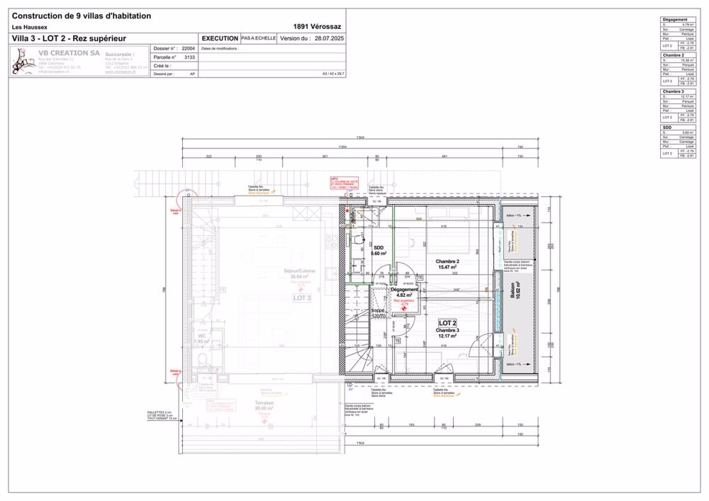 Magnifique Chalet-Villa mitoyen 4,5 Zimmer in Vérossaz - Bild 6